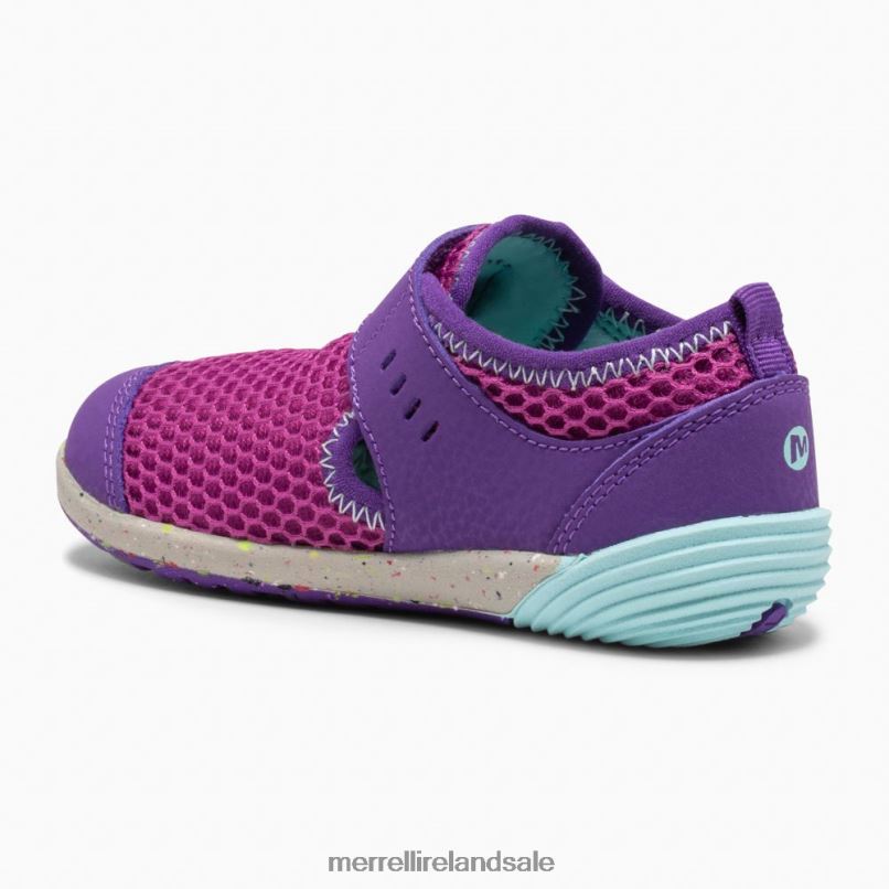 Bare Steps H2O Sneaker (ML164494) Merrell Kids BX26T1395 Purple/Turquoise Shoes