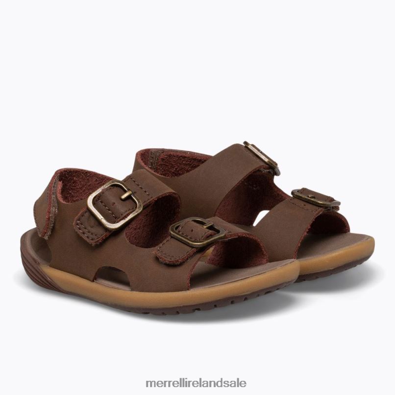 Bare Steps Sandal (ML261230) Merrell Kids BX26T1401 Brown Shoes