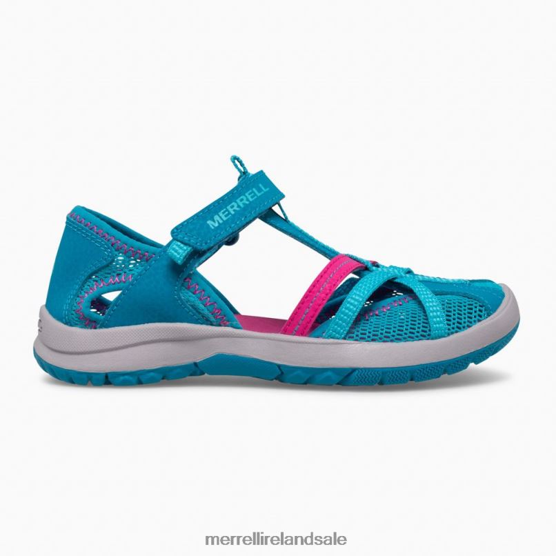 Dragonfly Sandal (MK164456) Merrell Kids BX26T1487 Turquoise Shoes