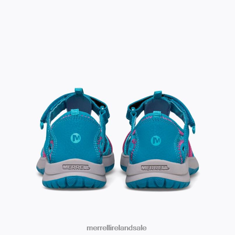 Dragonfly Sandal (MK164456) Merrell Kids BX26T1487 Turquoise Shoes
