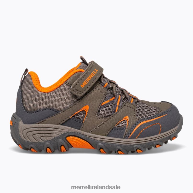 Trail Chaser Jr. Shoe (ML260355) Merrell Kids BX26T1343 Gunsmoke Shoes