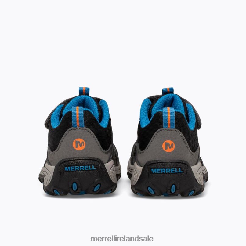 Trail Chaser Jr. Shoe (ML262595) Merrell Kids BX26T1342 Grey/Black Shoes