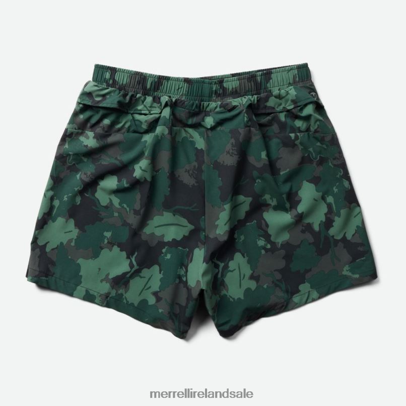 Trail Running Short (JMF26581-330) Merrell Men BX26T407 Sea Moss Leaf Print Clothes