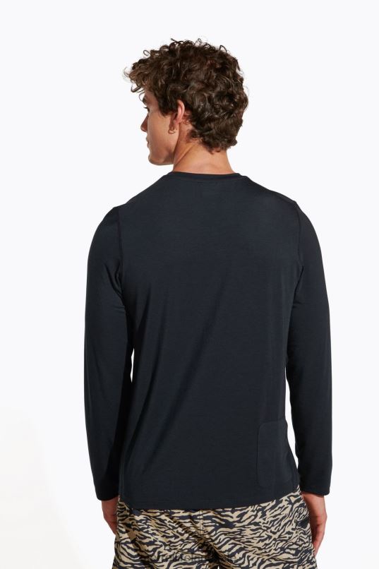 Everyday Long Sleeve Tee with Tencel (JMF26597-010) Merrell Men BX26T336 Black Clothes
