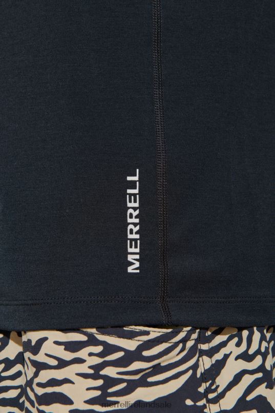 Everyday Long Sleeve Tee with Tencel (JMF26597-010) Merrell Men BX26T336 Black Clothes
