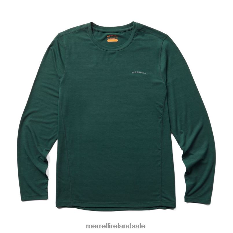 Everyday Long Sleeve Tee with Tencel (JMF26597-325) Merrell Men BX26T337 Sea Moss Clothes