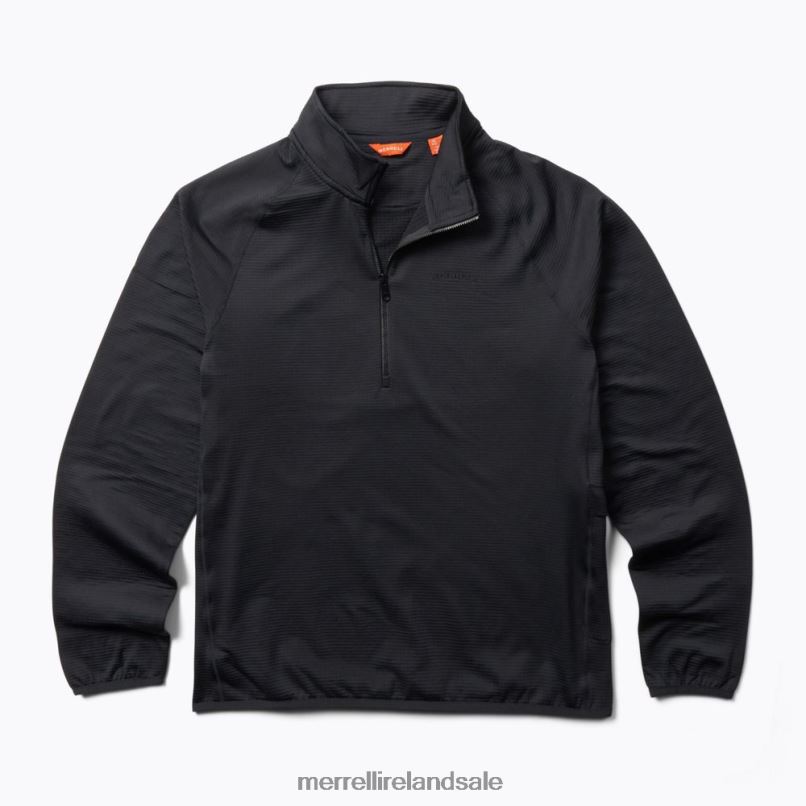 Geotex 1/4 Zip (JMS26326-010) Merrell Men BX26T414 Black Clothes