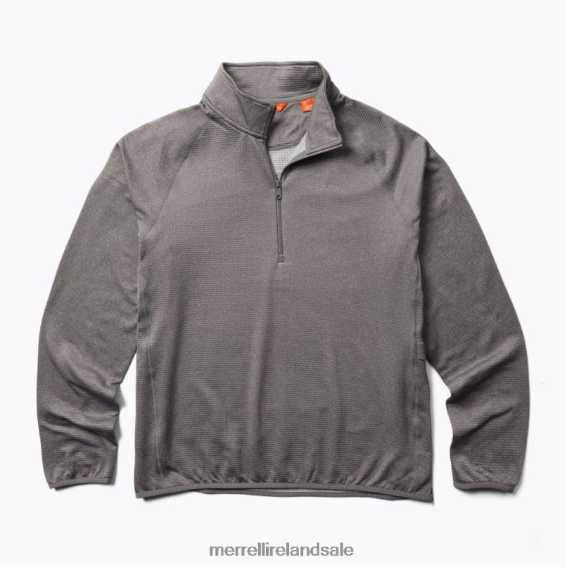 Geotex 1/4 Zip (JMS26326-059) Merrell Men BX26T416 Rock Heather Clothes