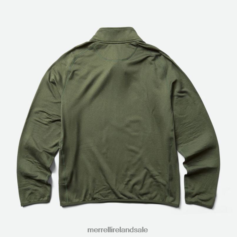 Geotex 1/4 Zip (JMS26326-327) Merrell Men BX26T415 Dusty Olive Heather Clothes
