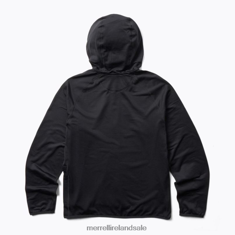 Geotex Full Zip Hoodie (JMS26325-010) Merrell Men BX26T552 Black Clothes