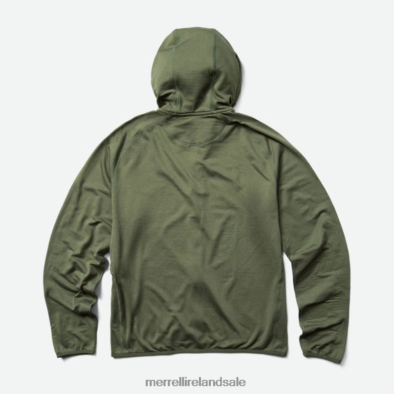 Geotex Full Zip Hoodie (JMS26325-327) Merrell Men BX26T551 Dusty Olive Heather Clothes