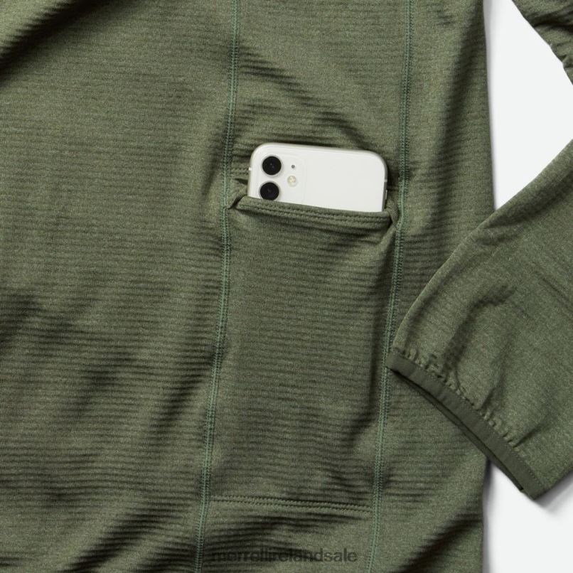 Geotex Full Zip Hoodie (JMS26325-327) Merrell Men BX26T551 Dusty Olive Heather Clothes