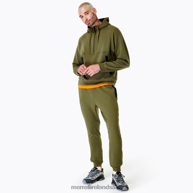 Momentum Hoody (JMS26762-326) Merrell Men BX26T159 Dusty Olive Clothes