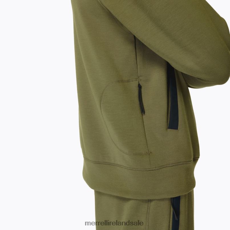 Momentum Hoody (JMS26762-326) Merrell Men BX26T159 Dusty Olive Clothes