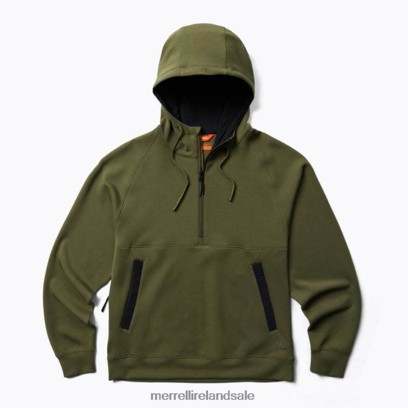 Momentum Hoody (JMS26762-326) Merrell Men BX26T159 Dusty Olive Clothes