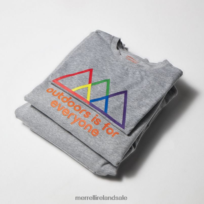 Outdoors Is For Everyone Crewneck Sweatshirt (JMS26875-050) Merrell Men BX26T748 Heather Gray Clothes