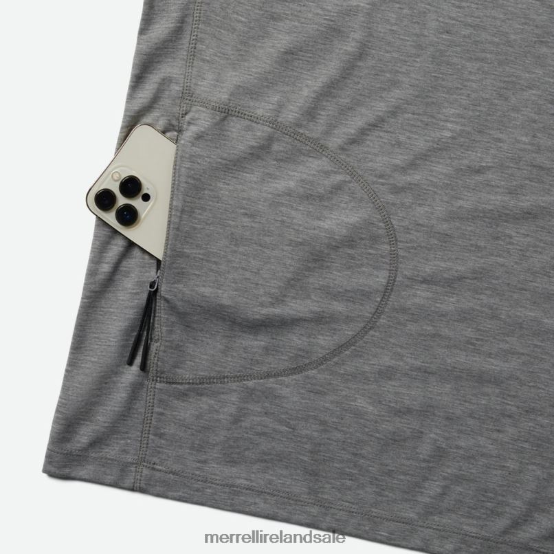 Perfect Long Sleeve Tee with Tencel (JMS26862-050) Merrell Men BX26T335 Grey Heather Clothes