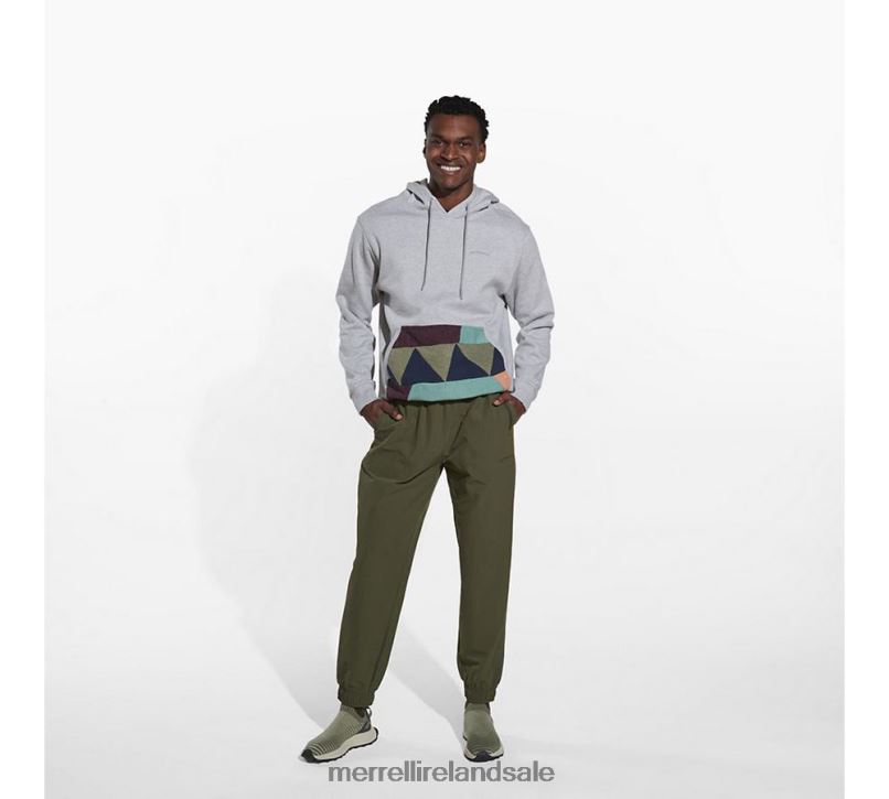 Scrap Pullover Hoody (JMS26641-050) Merrell Men BX26T557 Grey Heather Clothes