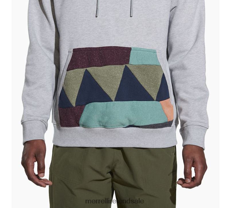 Scrap Pullover Hoody (JMS26641-050) Merrell Men BX26T557 Grey Heather Clothes