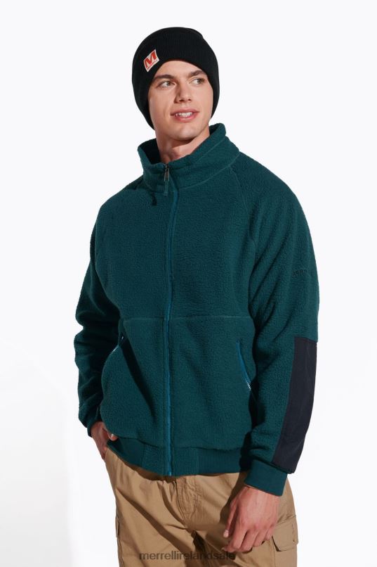 Sherpa Full Zip (JMF26572-325) Merrell Men BX26T568 Sea Moss Clothes