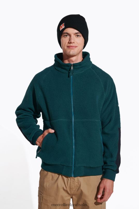 Sherpa Full Zip (JMF26572-325) Merrell Men BX26T568 Sea Moss Clothes
