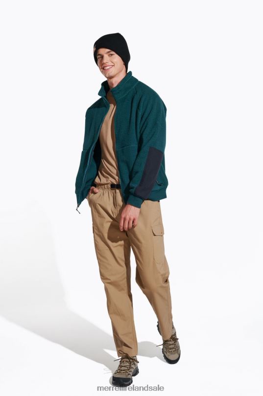 Sherpa Full Zip (JMF26572-325) Merrell Men BX26T568 Sea Moss Clothes