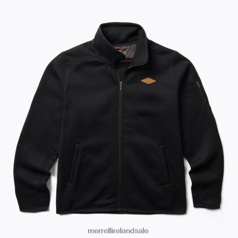 Sweater Weather Full Zip (JMF26296-010) Merrell Men BX26T428 Black Clothes
