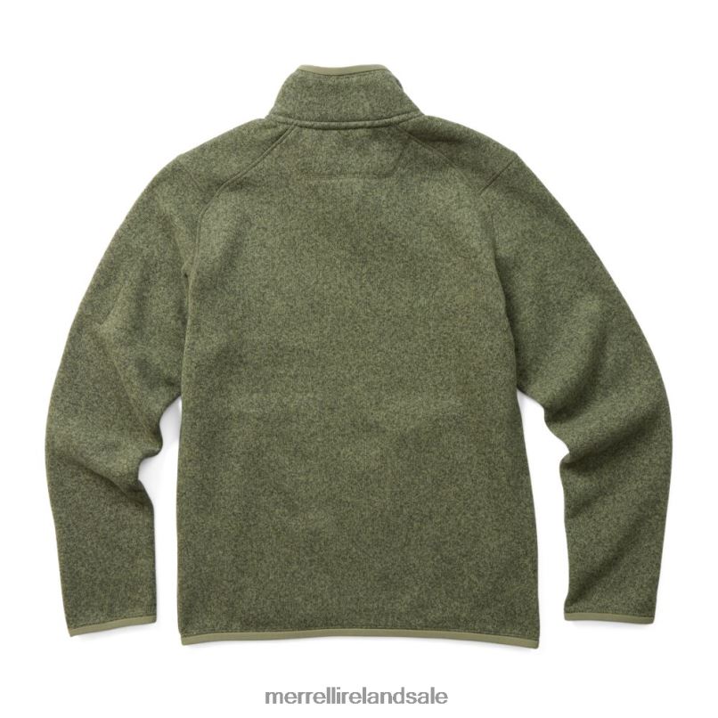 Sweater Weather Full Zip (JMF26296-327) Merrell Men BX26T429 Dusty Olive Heather Clothes