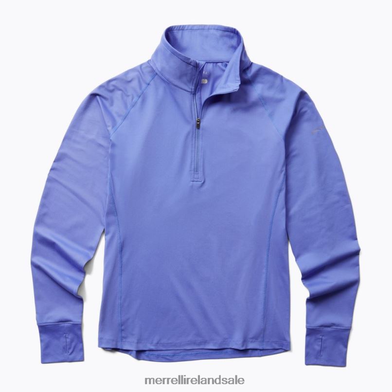 Trail Running 1/4 Zip (JWF26557-423) Merrell Men BX26T1127 Baja Blue Clothes