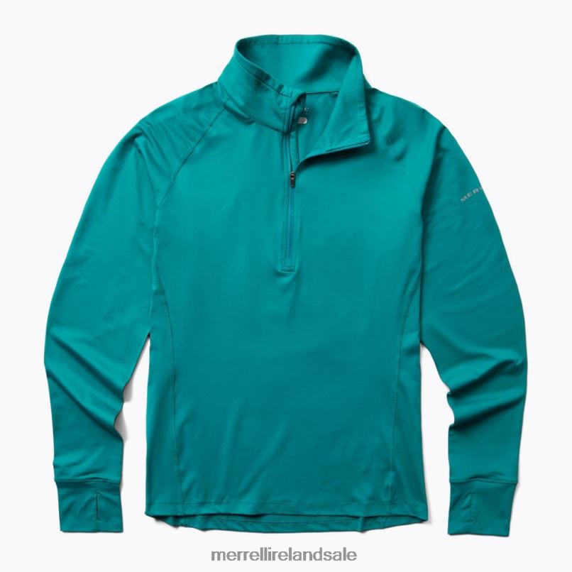 Trail Running 1/4 Zip (JWF26557-438) Merrell Men BX26T1126 Lake Clothes