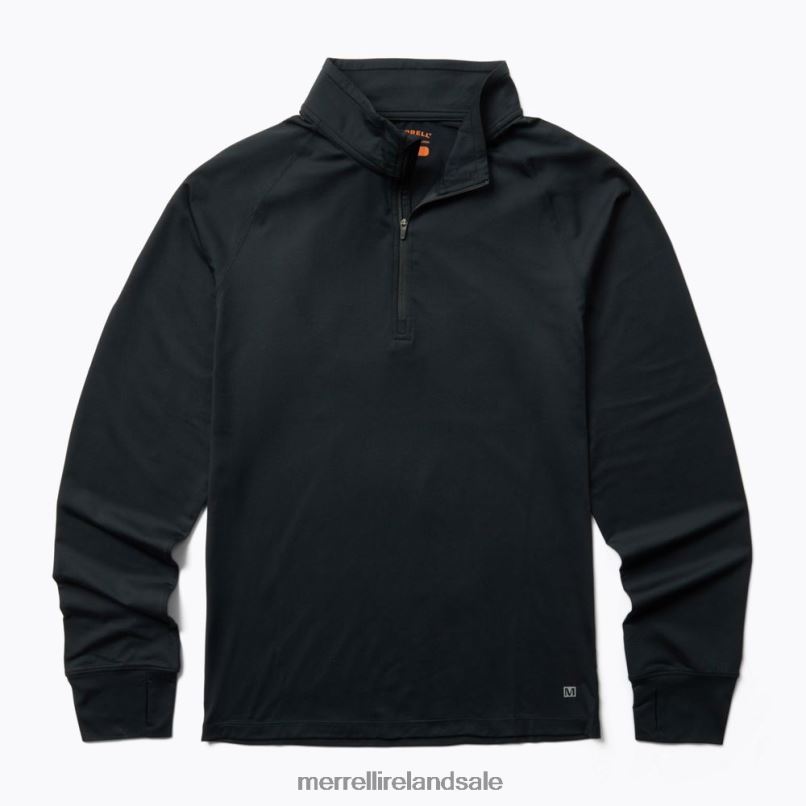 Trail Running Midlayer (JMF26578-010) Merrell Men BX26T739 Black Clothes