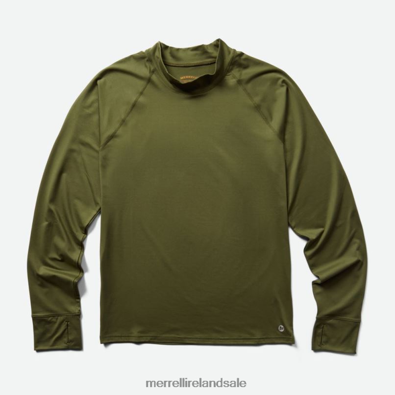 Trail Running Midlayer (JMF26578-326) Merrell Men BX26T737 Dusty Olive Clothes