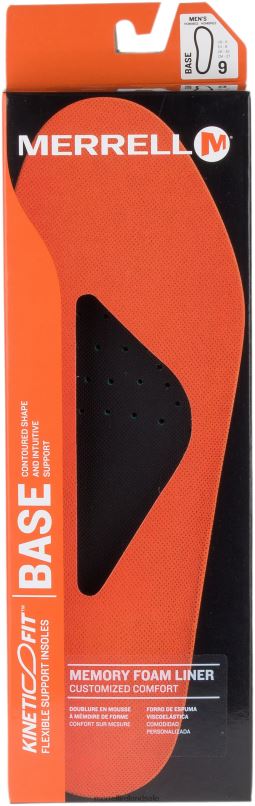 Kinetic Fit Base AL Footbed Wide Width (JAFAPMW) Merrell Men BX26T777 Recovery Clothes