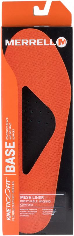 Kinetic Fit Base Footbed Wide Width (JAFABMW) Merrell Men BX26T341 Mesh Clothes