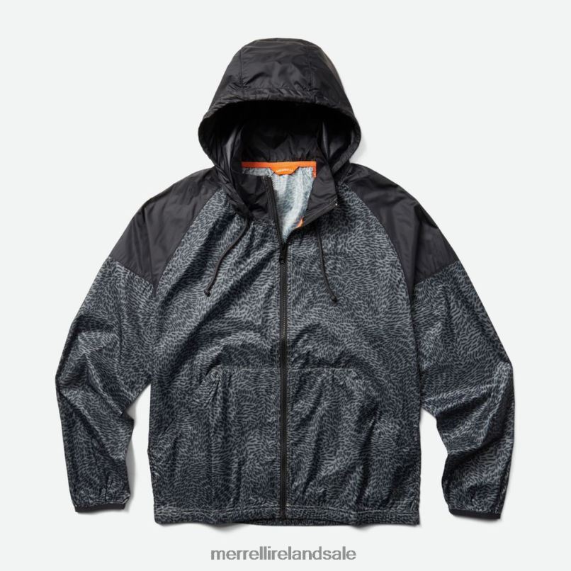 Alder Packable Wind Shell (JMS26322-903) Merrell Men BX26T776 Rock Mini Camo Print Clothes