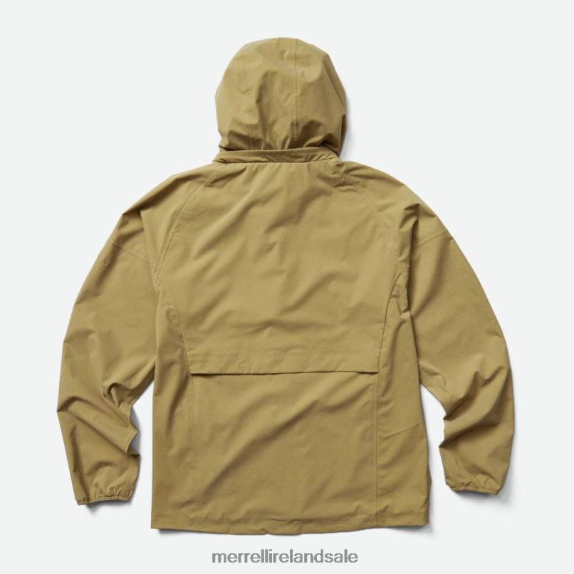 Alpine Packable Rain Shell (JMS26321-169) Merrell Men BX26T703 Elmwood Heather Clothes