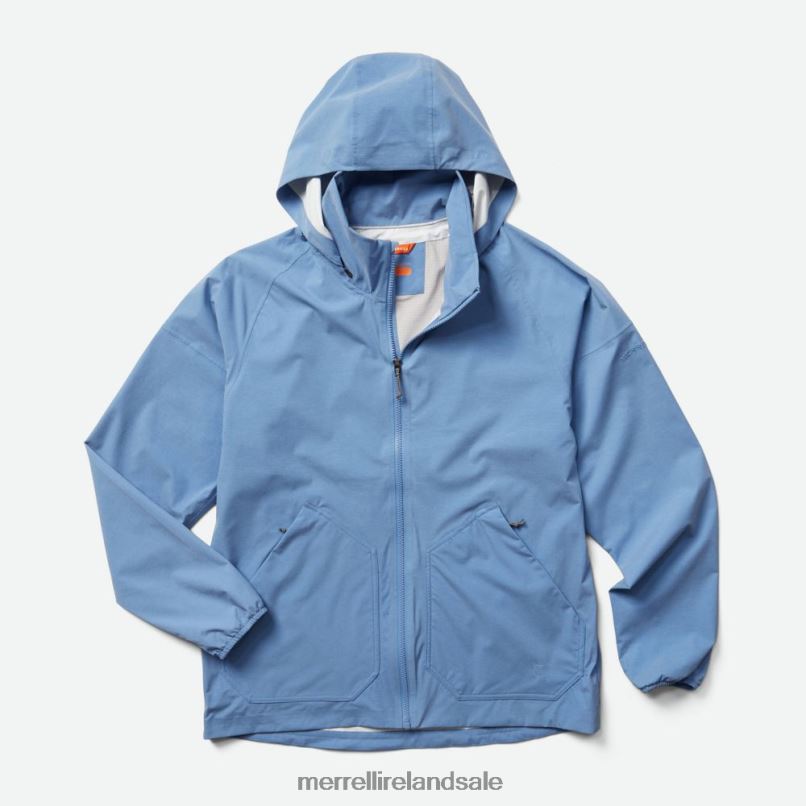 Alpine Packable Rain Shell (JMS26321-427) Merrell Men BX26T701 Riviera Heather Clothes