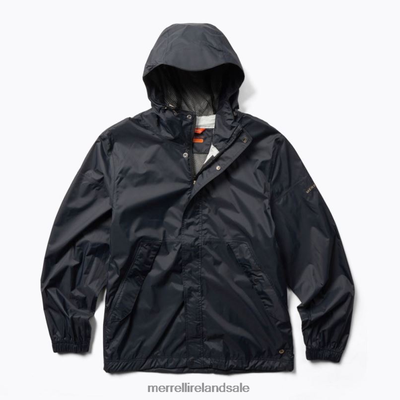 Fallon Rain Shell (JMS26320-010) Merrell Men BX26T472 Black Clothes