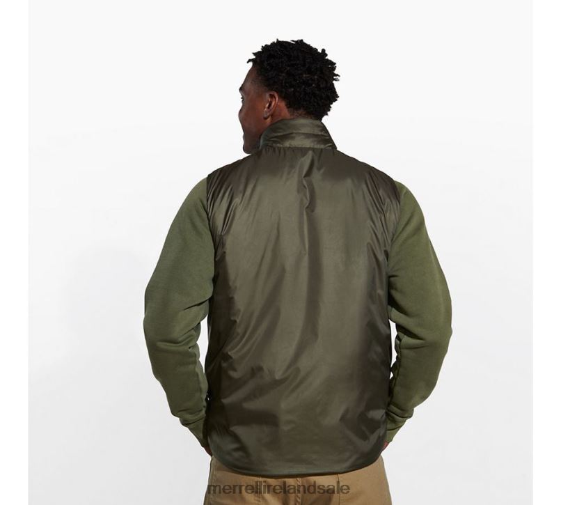 Geotex Insulated Vest (JMS26416-326) Merrell Men BX26T590 Dusty Olive Clothes