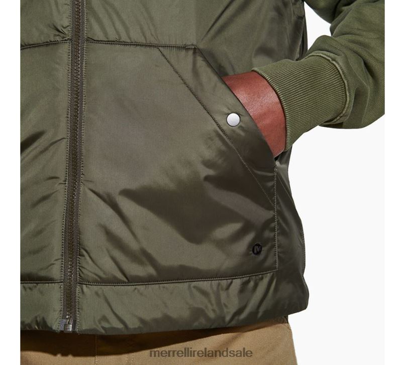 Geotex Insulated Vest (JMS26416-326) Merrell Men BX26T590 Dusty Olive Clothes