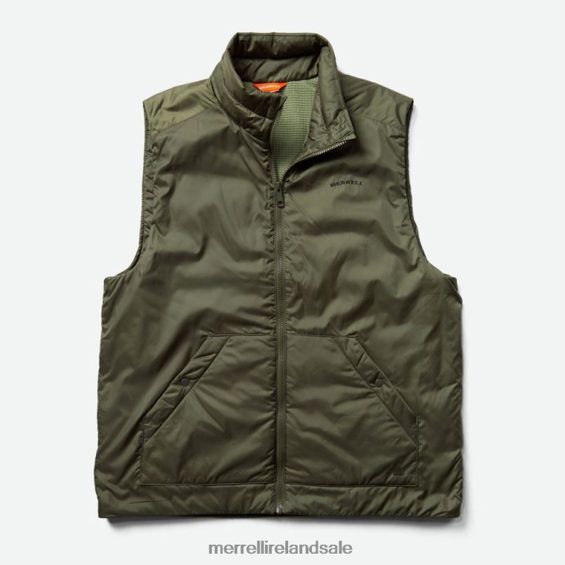 Geotex Insulated Vest (JMS26416-326) Merrell Men BX26T590 Dusty Olive Clothes