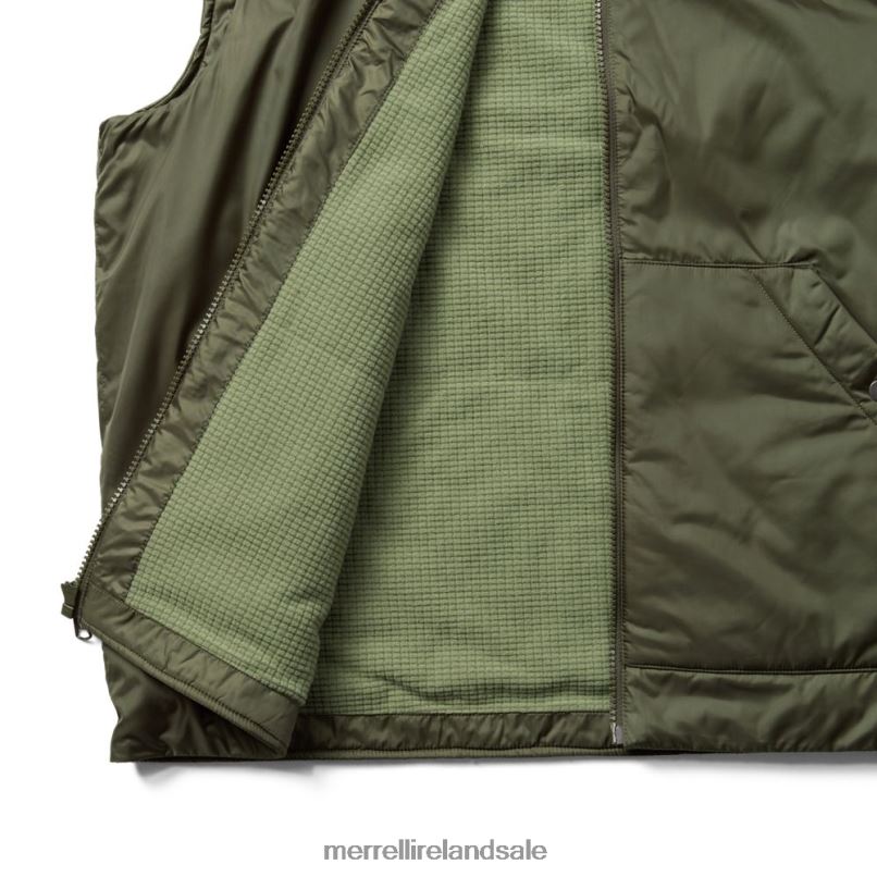 Geotex Insulated Vest (JMS26416-326) Merrell Men BX26T590 Dusty Olive Clothes