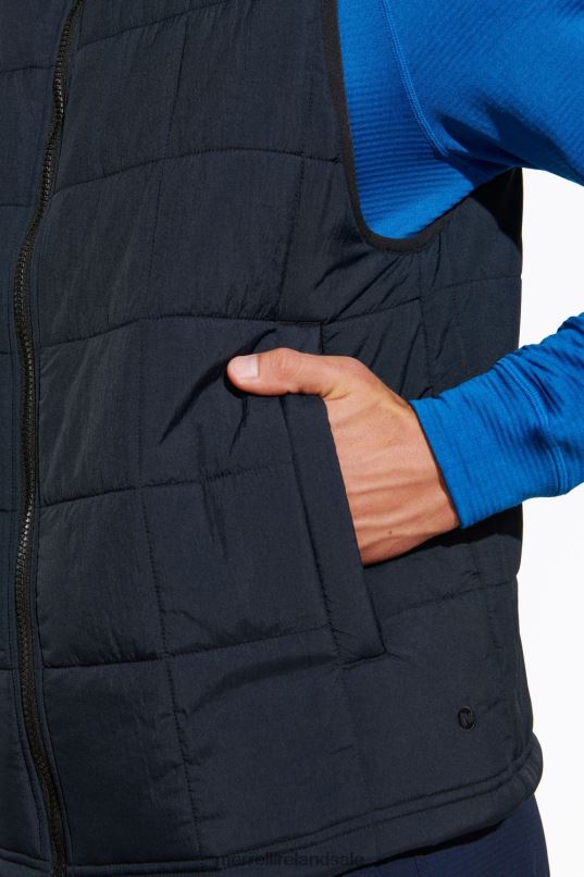 Terrain Insulated Vest (JMF26570-010) Merrell Men BX26T745 Black Clothes