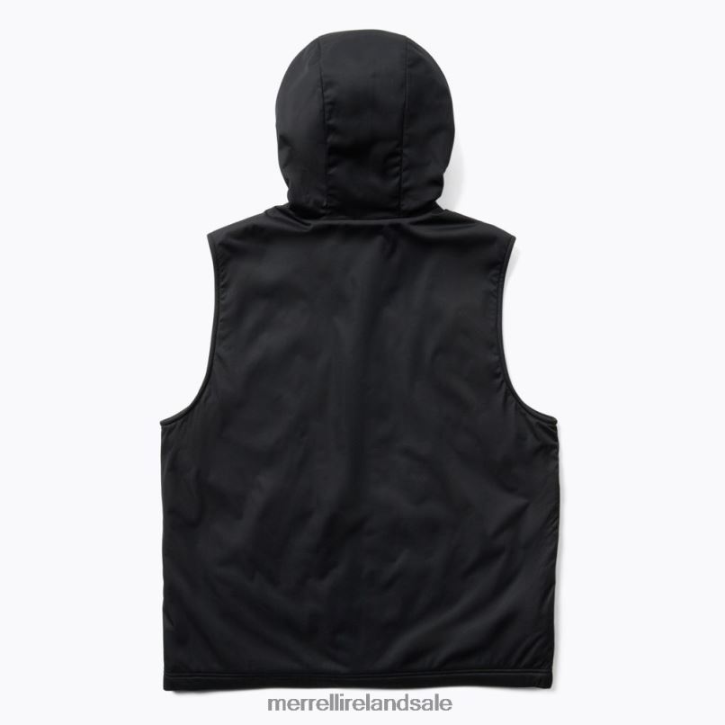 Whisper Hooded Vest (JMS26863-010) Merrell Men BX26T595 Black Clothes