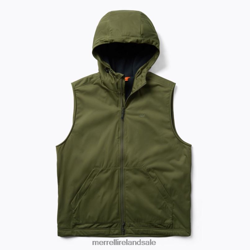 Whisper Hooded Vest (JMS26863-326) Merrell Men BX26T596 Dusty Olive Clothes