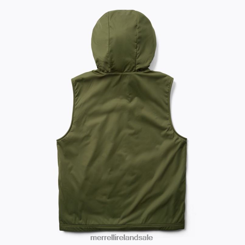Whisper Hooded Vest (JMS26863-326) Merrell Men BX26T596 Dusty Olive Clothes
