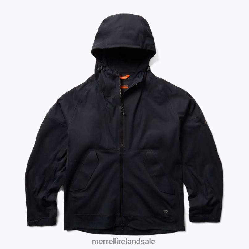 Whisper Rain Shell (JMS26319-010) Merrell Men BX26T165 Black Clothes