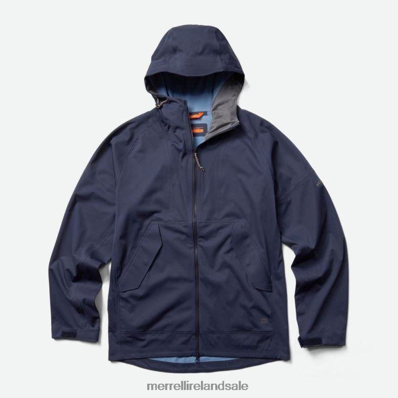 Whisper Rain Shell (JMS26319-353) Merrell Men BX26T166 Navy Clothes