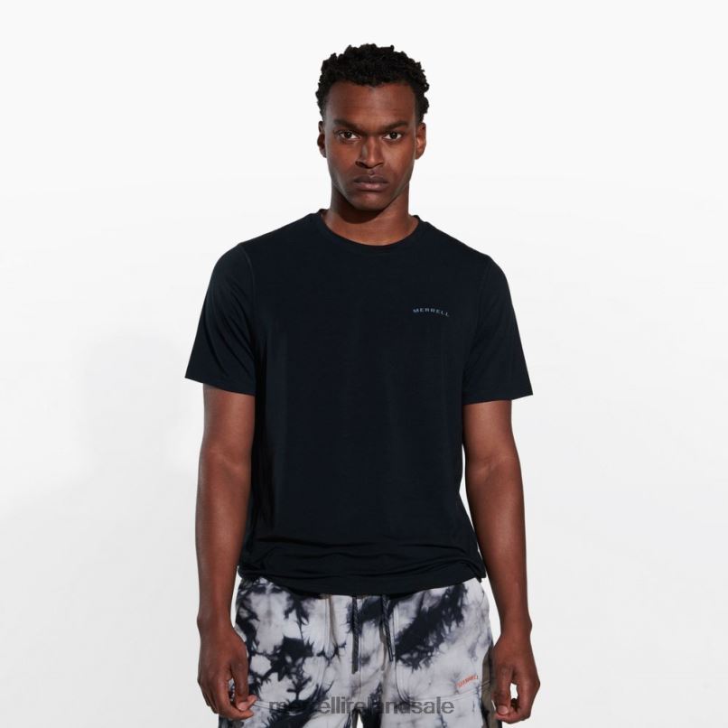 Everyday Tee with Tencel (JMS26443-010) Merrell Men BX26T147 Black Clothes