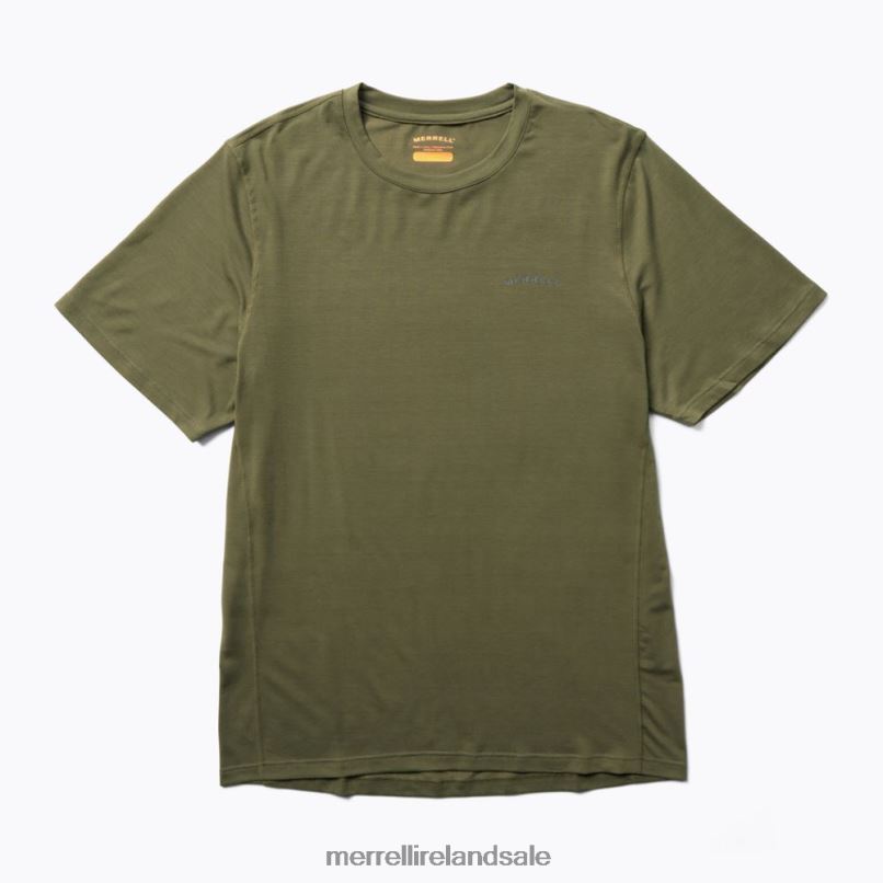 Everyday Tee with Tencel (JMS26443-326) Merrell Men BX26T150 Dusty Olive Clothes